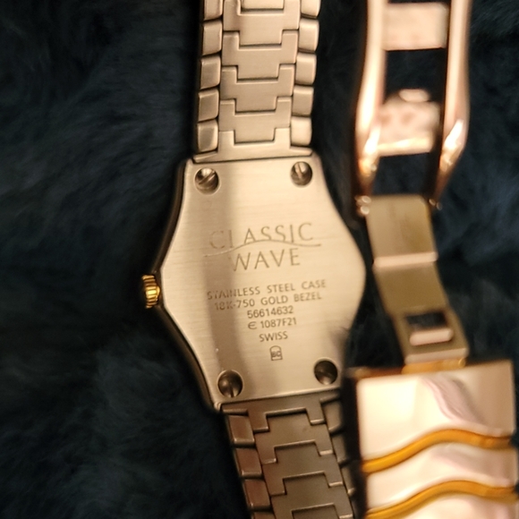 EBEL Classic Wave watch 18k gold&stainless steel main image 4